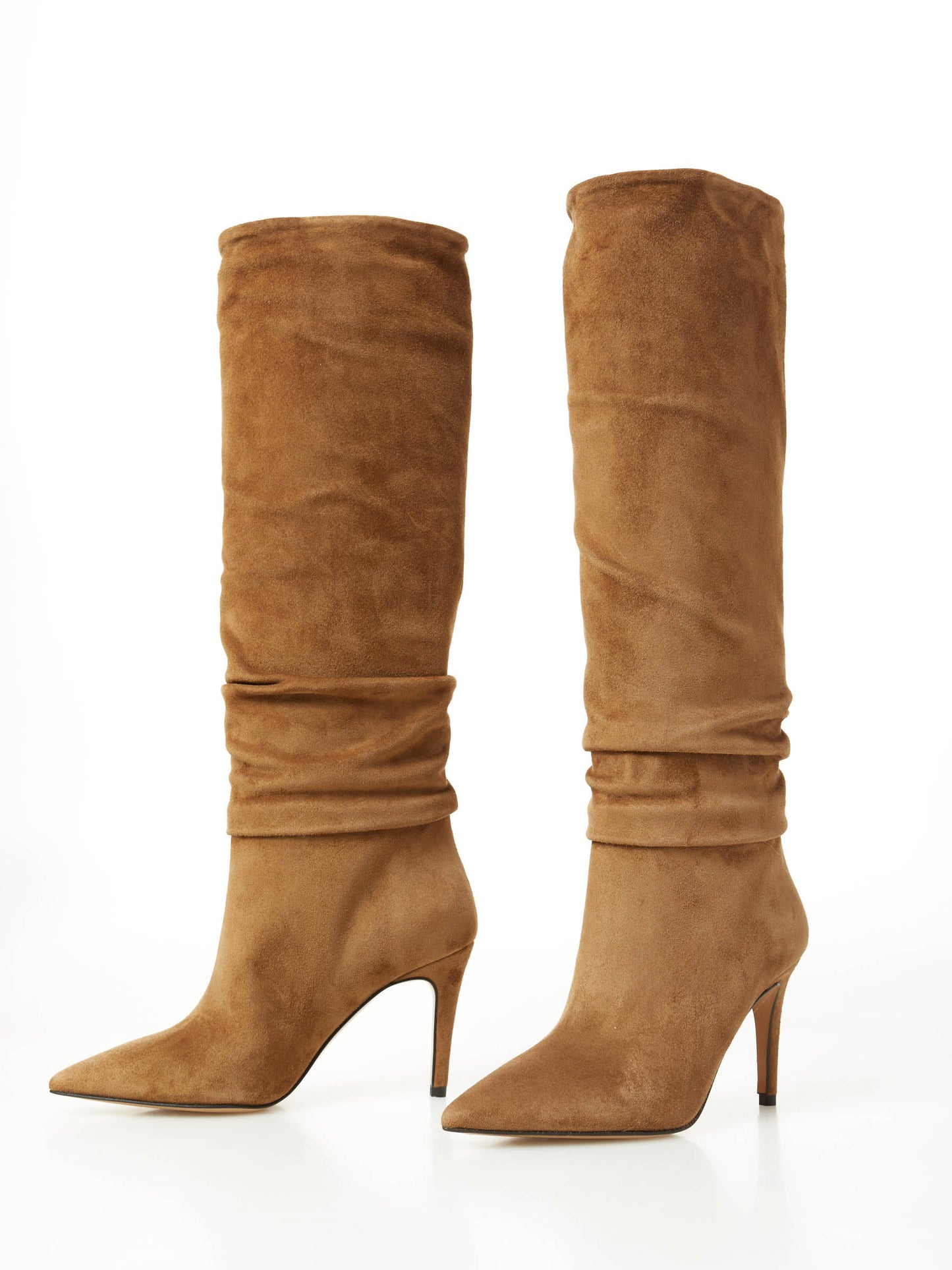 Tobacco Suede Boots